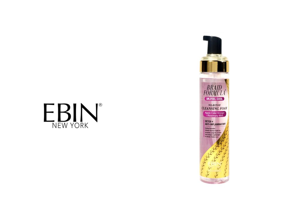 EBIN BRAID FORMULA CLEANSING FOAM 8.5oz - ROSEMARY