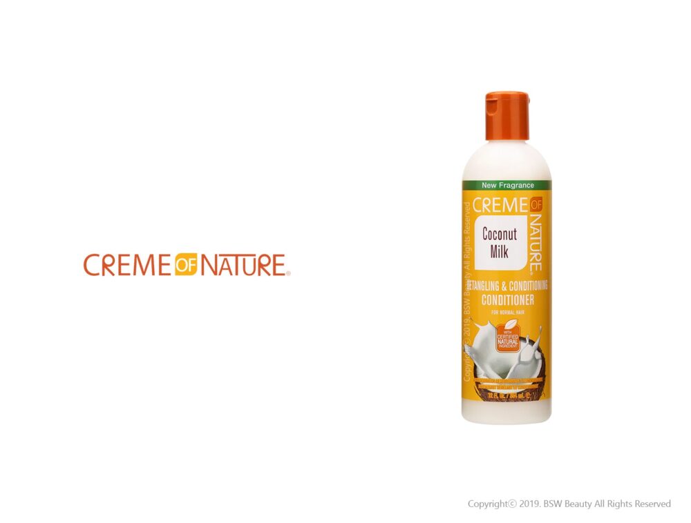 CREME OF NATURE COCONUT MILK DETANGLING & CONDITIONING CONDITIONER 12oz