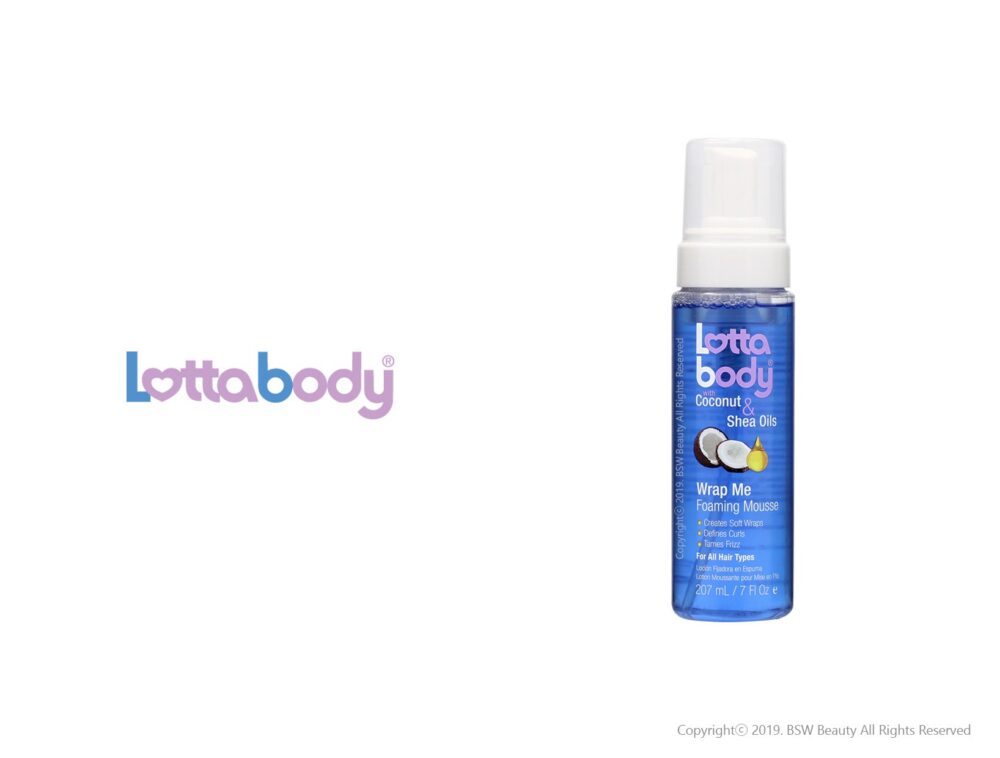 LOTTABODY COCONUT & SHEA OILS WRAP ME FOAMING MOUSSE 7oz
