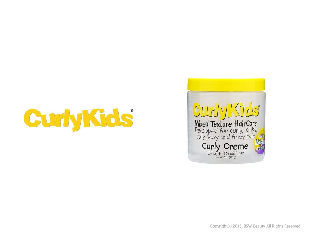 CURLY KIDS CURLY CREME LEAVE IN CONDITIONER 6oz